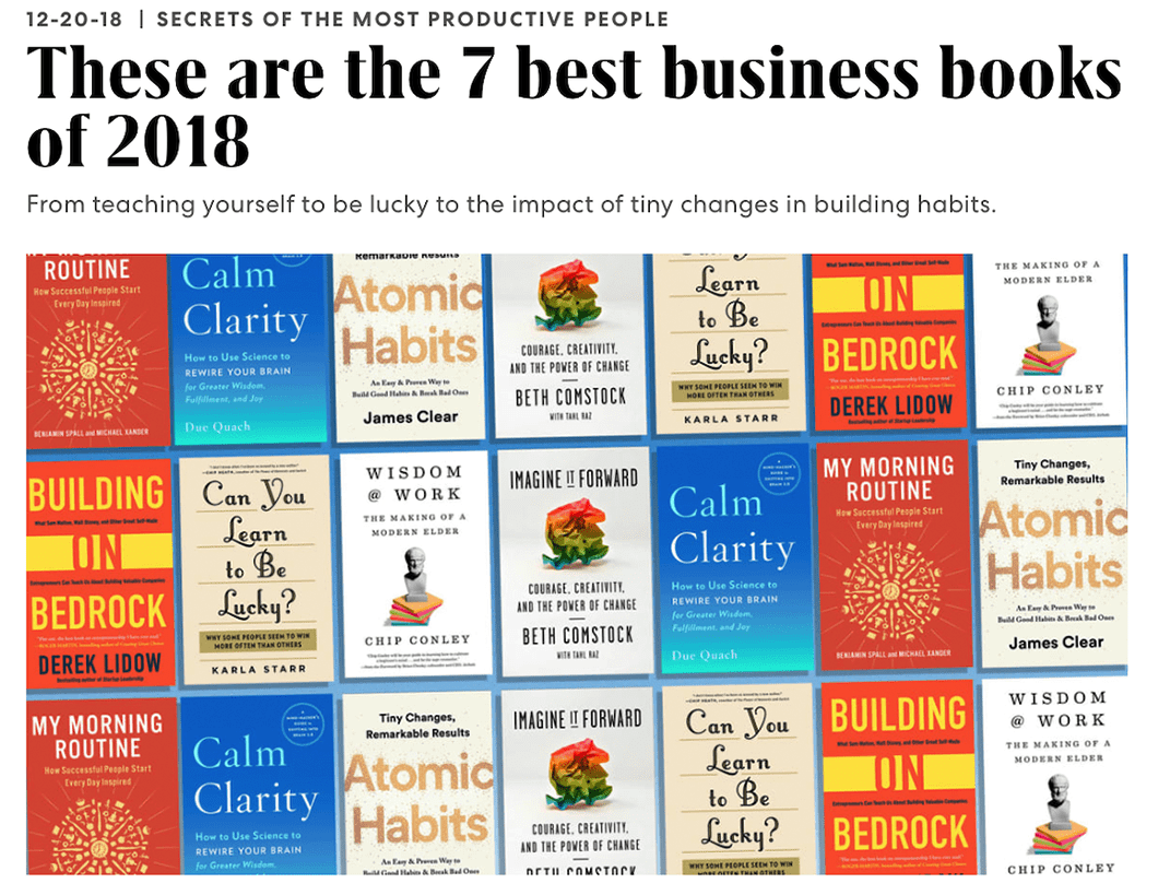 Can You Learn to Be Lucky: a Fast Company Best Book of 2018!